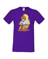 Мъжка тениска Star Wars Luke Люк Скайуокър