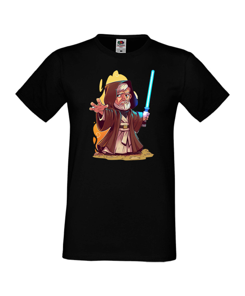 Мъжка тениска Star Wars Obi Wan Оби Уан Кеноби