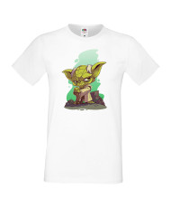 Мъжка тениска Star Wars Yoda Мастър Йода