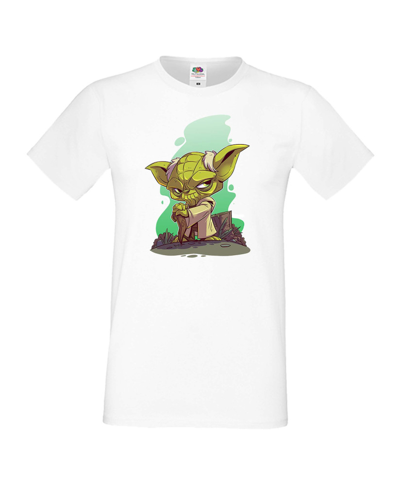 Мъжка тениска Star Wars Yoda Мастър Йода
