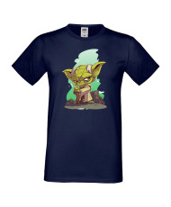 Мъжка тениска Star Wars Yoda Мастър Йода