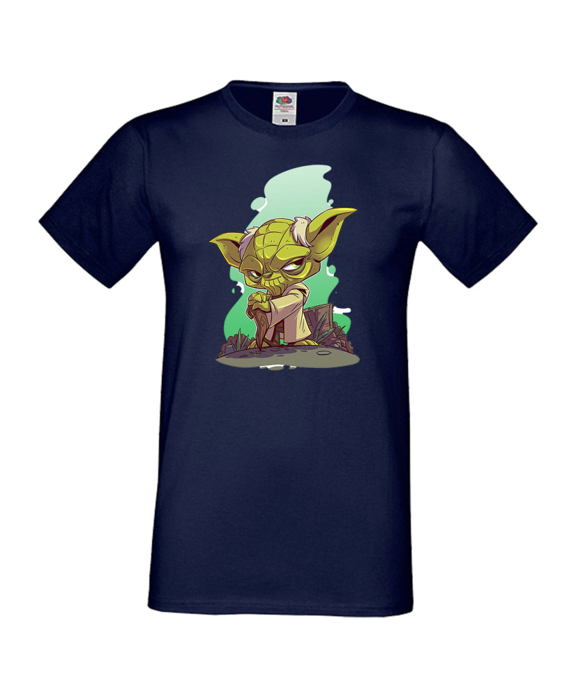 Мъжка тениска Star Wars Yoda Мастър Йода