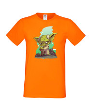 Мъжка тениска Star Wars Yoda Мастър Йода