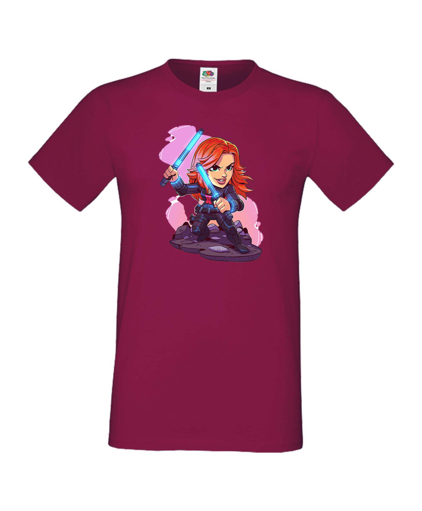 Мъжка тениска Marvel Black Widow Черната Вдовица