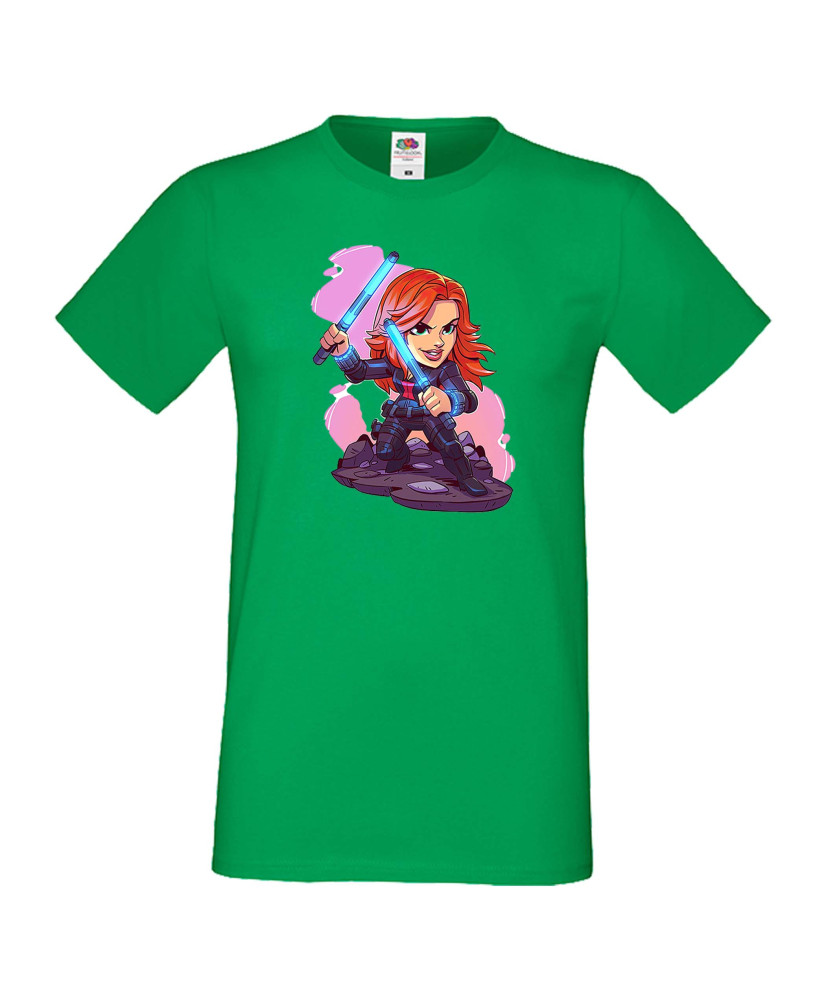 Мъжка тениска Marvel Black Widow Черната Вдовица