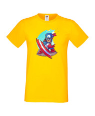 Мъжка тениска Marvel Captain America 1 Капитан Америка