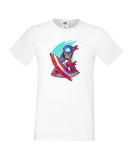 Мъжка тениска Marvel Captain America 1 Капитан Америка