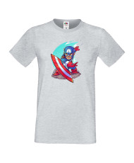 Мъжка тениска Marvel Captain America 1 Капитан Америка