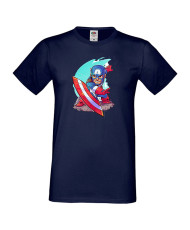 Мъжка тениска Marvel Captain America 1 Капитан Америка