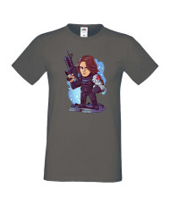 Мъжка тениска Marvel Winter Soldier