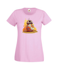 Дамска тениска Star Wars BB-8