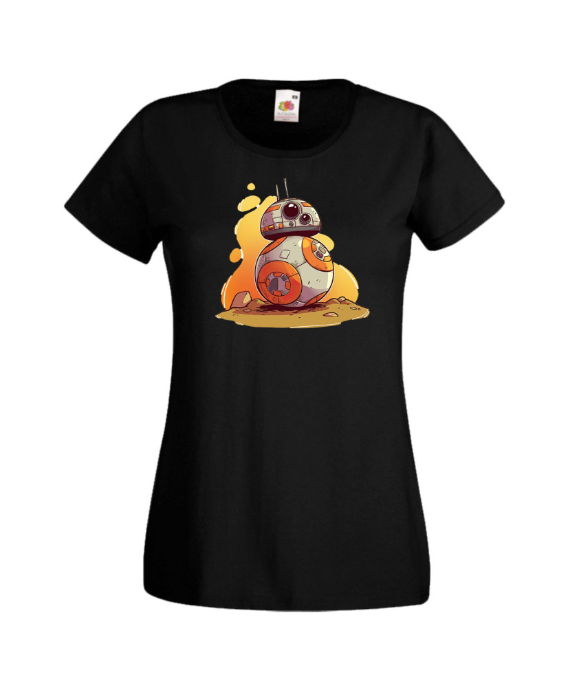 Дамска тениска Star Wars BB-8 Дамска тениска Star Wars BB-8