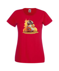 Дамска тениска Star Wars BB-8