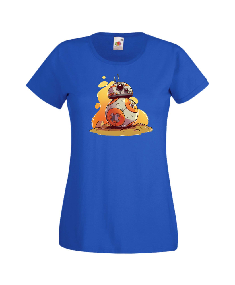 Дамска тениска Star Wars BB-8 Дамска тениска Star Wars BB-8