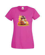 Дамска тениска Star Wars BB-8