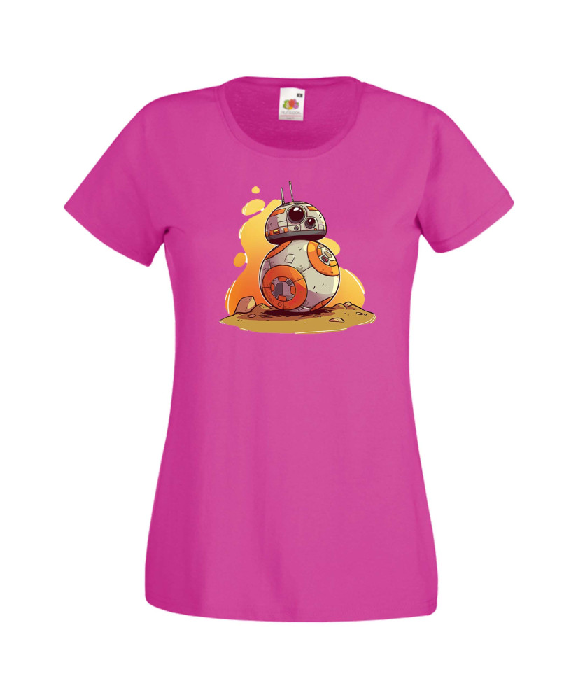 Дамска тениска Star Wars BB-8 Дамска тениска Star Wars BB-8