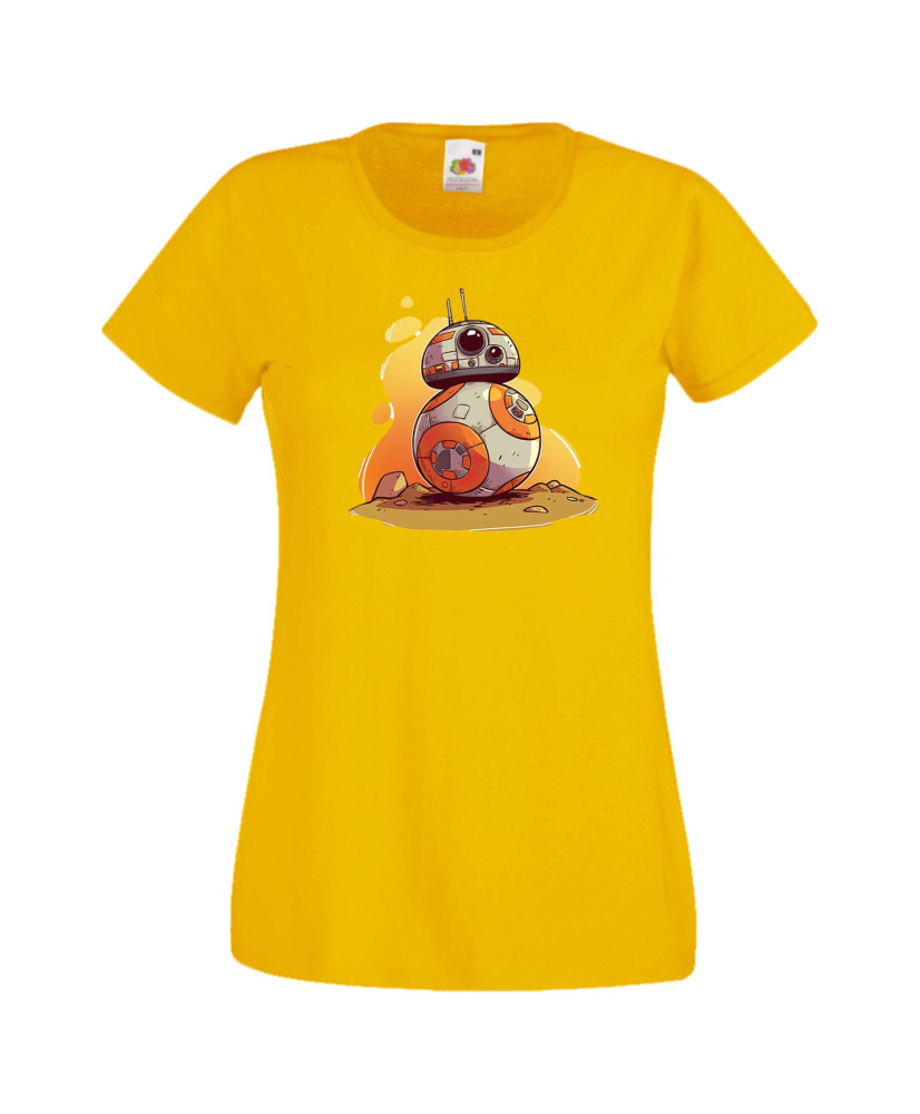 Дамска тениска Star Wars BB-8 Дамска тениска Star Wars BB-8