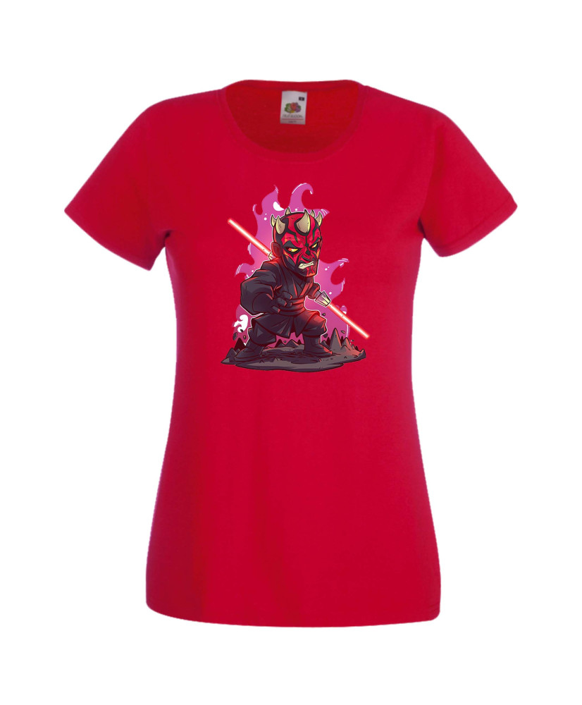 Дамска тениска Star Wars Darth Maul Дарт Мол Дамска тениска Star Wars Darth Maul Дарт Мол