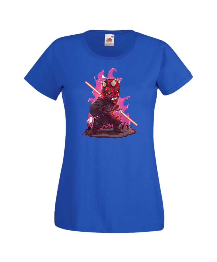 Дамска тениска Star Wars Darth Maul Дарт Мол Дамска тениска Star Wars Darth Maul Дарт Мол
