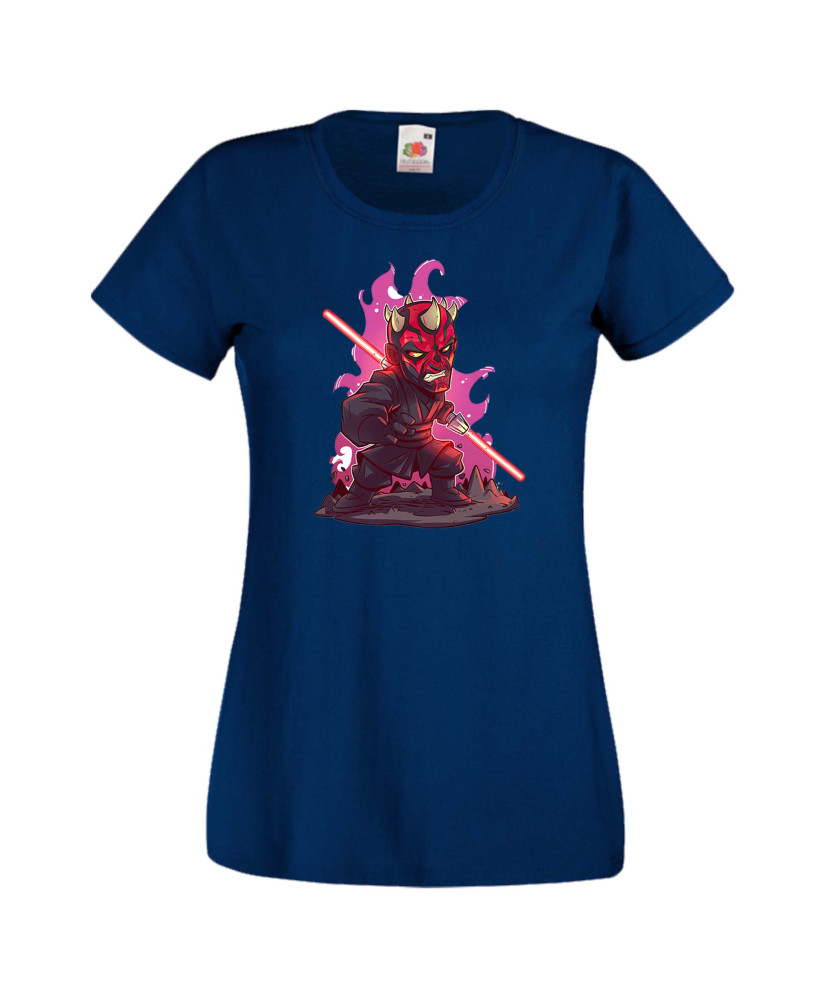 Дамска тениска Star Wars Darth Maul Дарт Мол Дамска тениска Star Wars Darth Maul Дарт Мол
