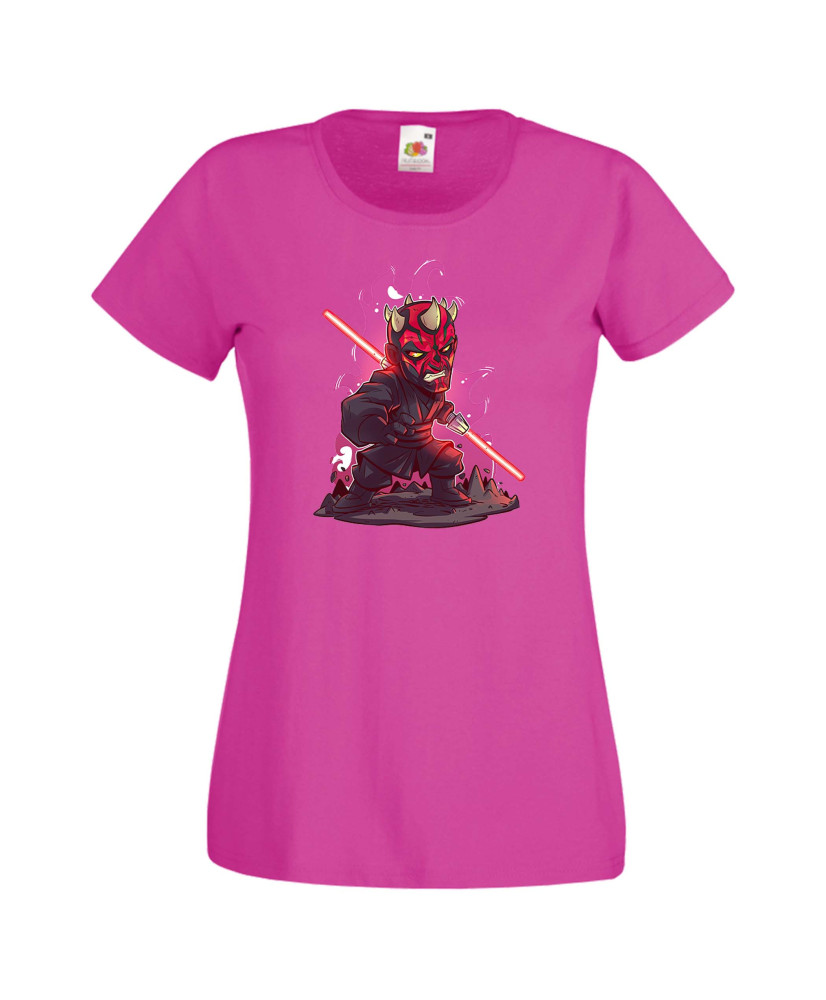 Дамска тениска Star Wars Darth Maul Дарт Мол Дамска тениска Star Wars Darth Maul Дарт Мол