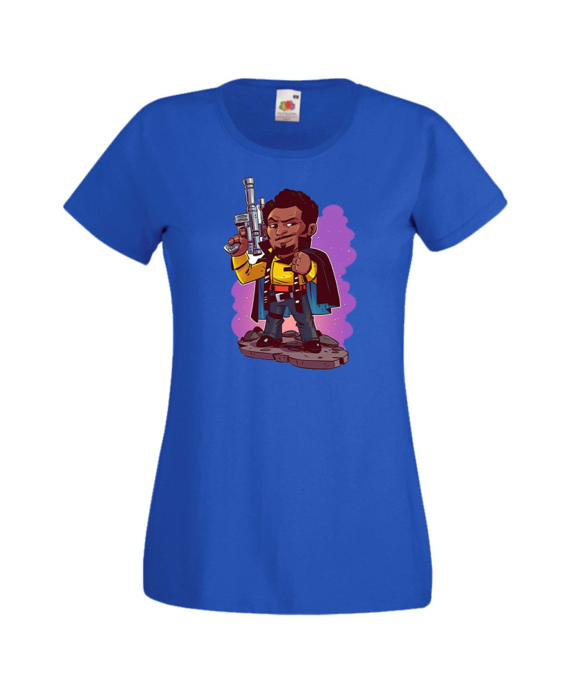 Дамска тениска Star Wars Lando Ландо Калрисиан Дамска тениска Star Wars Lando Ландо Калрисиан