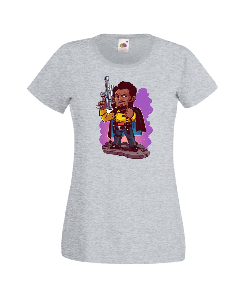 Дамска тениска Star Wars Lando Ландо Калрисиан Дамска тениска Star Wars Lando Ландо Калрисиан