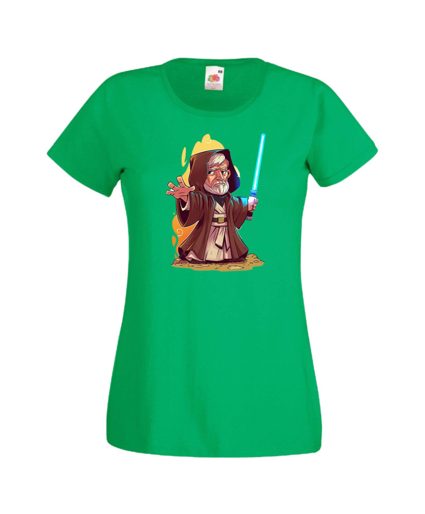 Дамска тениска Star Wars Obi Wan Оби Уан Кеноби