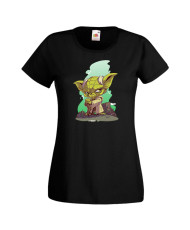 Дамска тениска Star Wars Yoda Мастър Йода