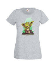 Дамска тениска Star Wars Yoda Мастър Йода