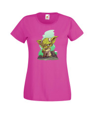 Дамска тениска Star Wars Yoda Мастър Йода