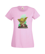 Дамска тениска Star Wars Yoda Мастър Йода