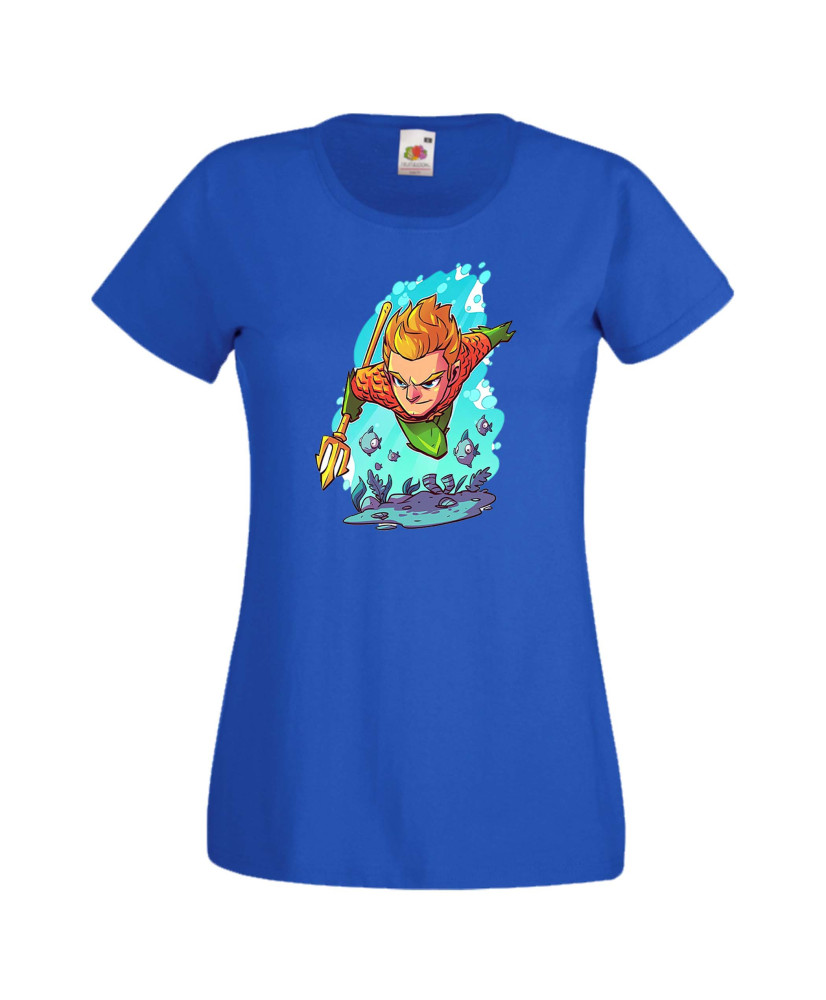 Дамска тениска DC Aquaman Аквамен