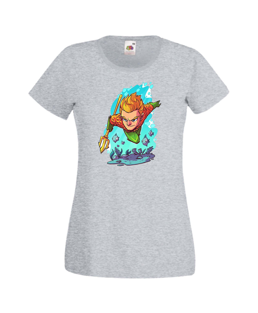 Дамска тениска DC Aquaman Аквамен