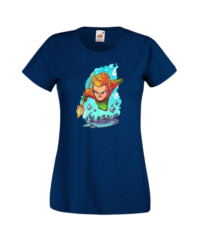 Дамска тениска DC Aquaman Аквамен