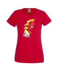 Дамска тениска DC Flash Светкавицата