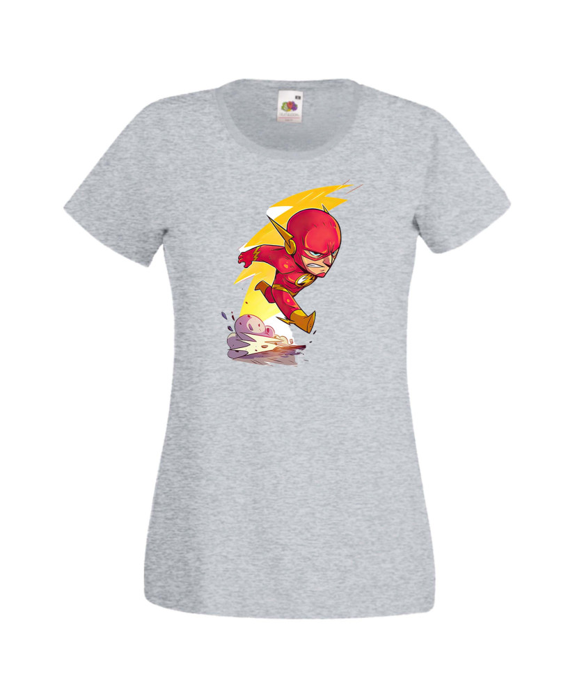 Дамска тениска DC Flash Светкавицата