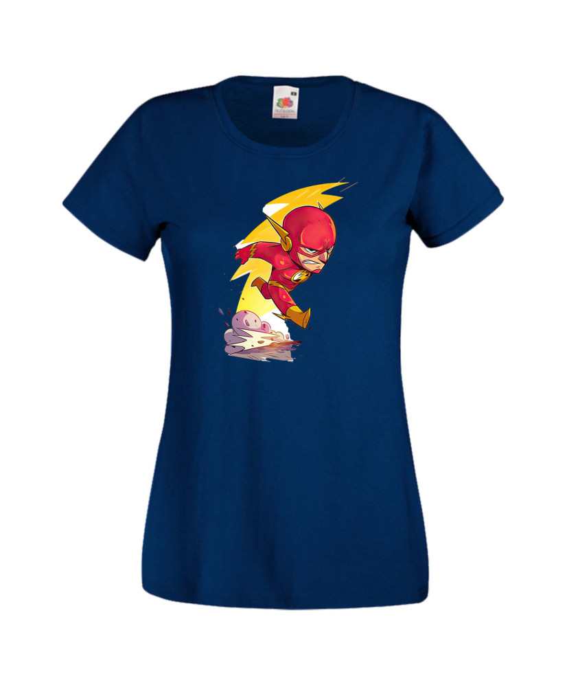 Дамска тениска DC Flash Светкавицата