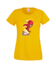 Дамска тениска DC Flash Светкавицата