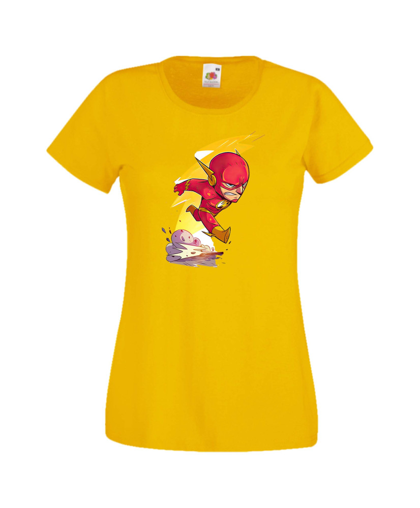 Дамска тениска DC Flash Светкавицата