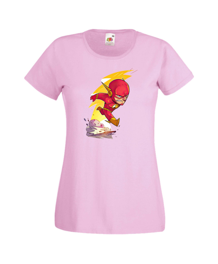 Дамска тениска DC Flash Светкавицата