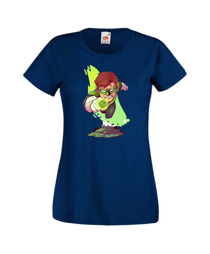 Дамска тениска DC Green Lantern Зеленият Фенер