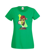 Дамска тениска DC Green Lantern Зеленият Фенер