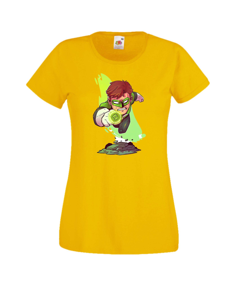 Дамска тениска DC Green Lantern Зеленият Фенер