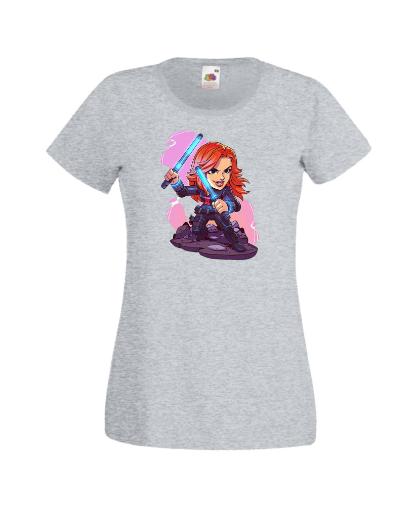 Дамска тениска Marvel Black Widow Черната Вдовица