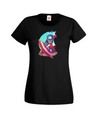 Дамска тениска Marvel Captain America 1 Капитан Америка