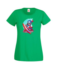 Дамска тениска Marvel Captain America 1 Капитан Америка