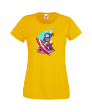 Дамска тениска Marvel Captain America 1 Капитан Америка