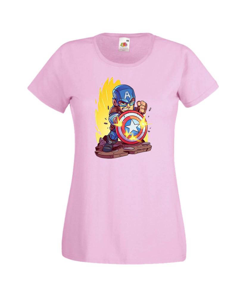 Дамска тениска Marvel Captain America 2 Капитан Америка