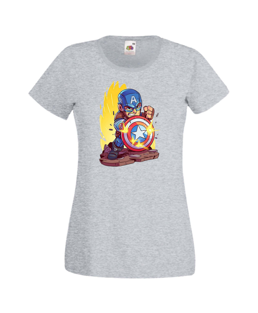 Дамска тениска Marvel Captain America 2 Капитан Америка